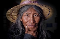 Indigenous woman of San Pedro